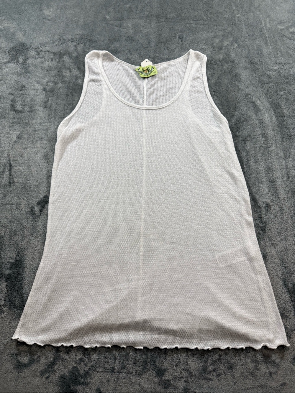 Vintage Juicy Couture Waffle Knit Women’s Tank Top Size Large